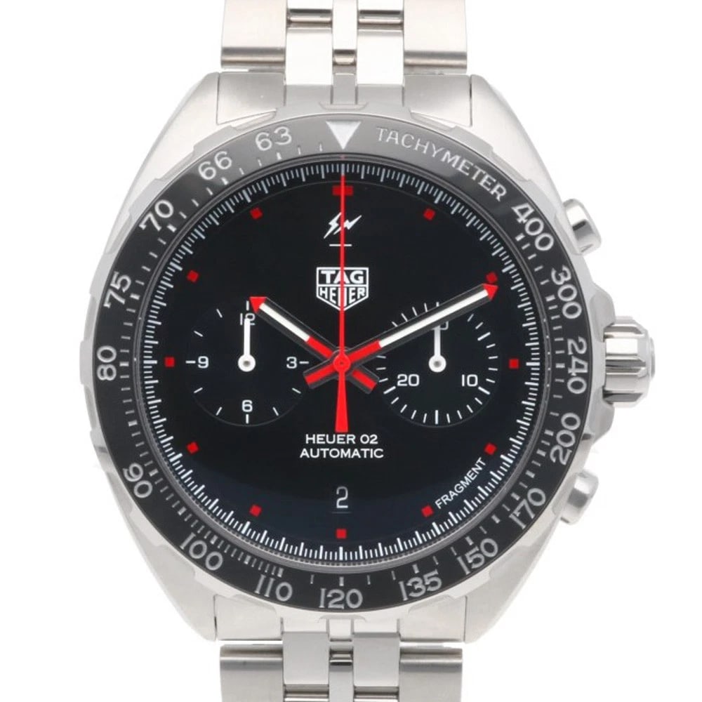 TAG HEUER FORMULA WATCHES STAINLESS STEEL WATCH: TAG HEUER Formula Watches Stainless Steel Watch Brand: TAG HEUER Type: Wristwatch Material: Case : Stainless Steel Band : Stainless Steel Color: Silver / black Size: Case Diameter:44.0mm Band Leng