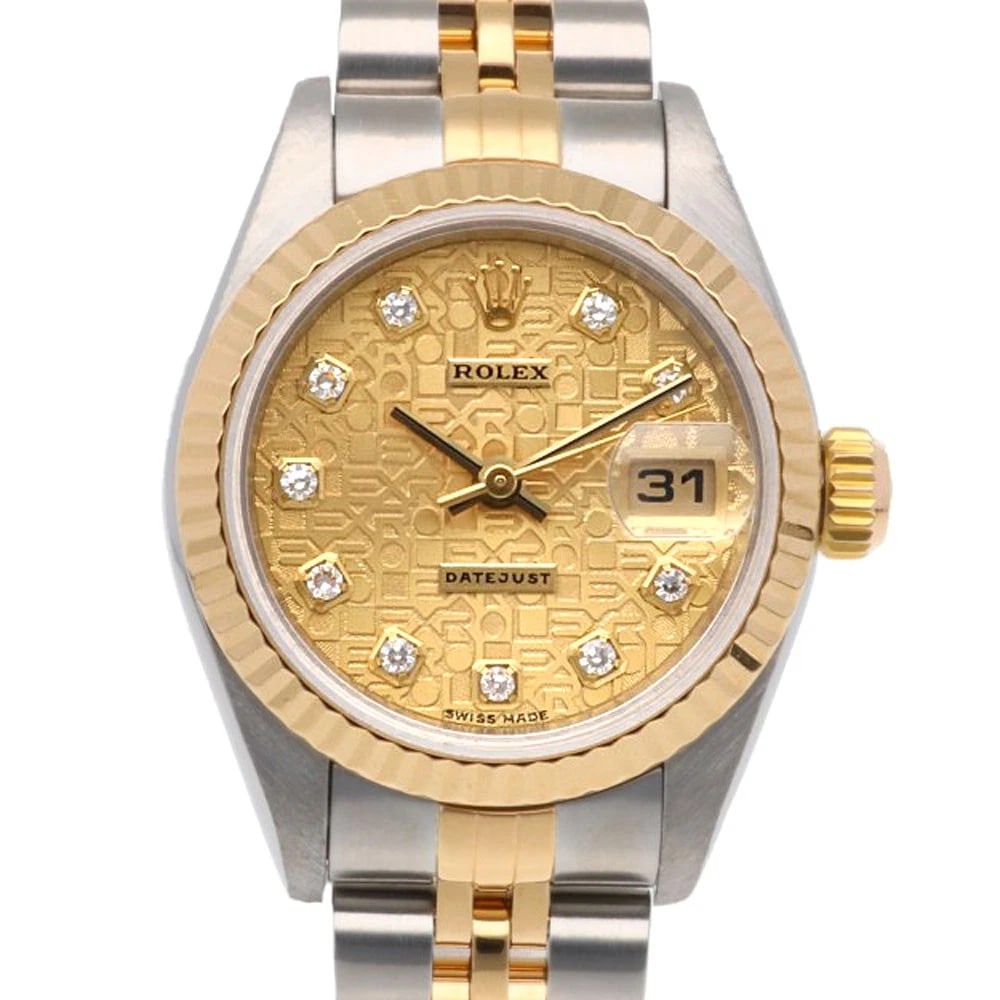 ROLEX DATEJUST WATCHES STAINLESS STEEL K18 YELLOW GOLD WATCH: ROLEX Datejust Watches Stainless Steel K18 yellow gold Watch Brand: ROLEX Type: Wristwatch Material: Case : Stainless Steel x K18 yellow gold Band : Stainless Steel Color: Silver / gold Size: Case