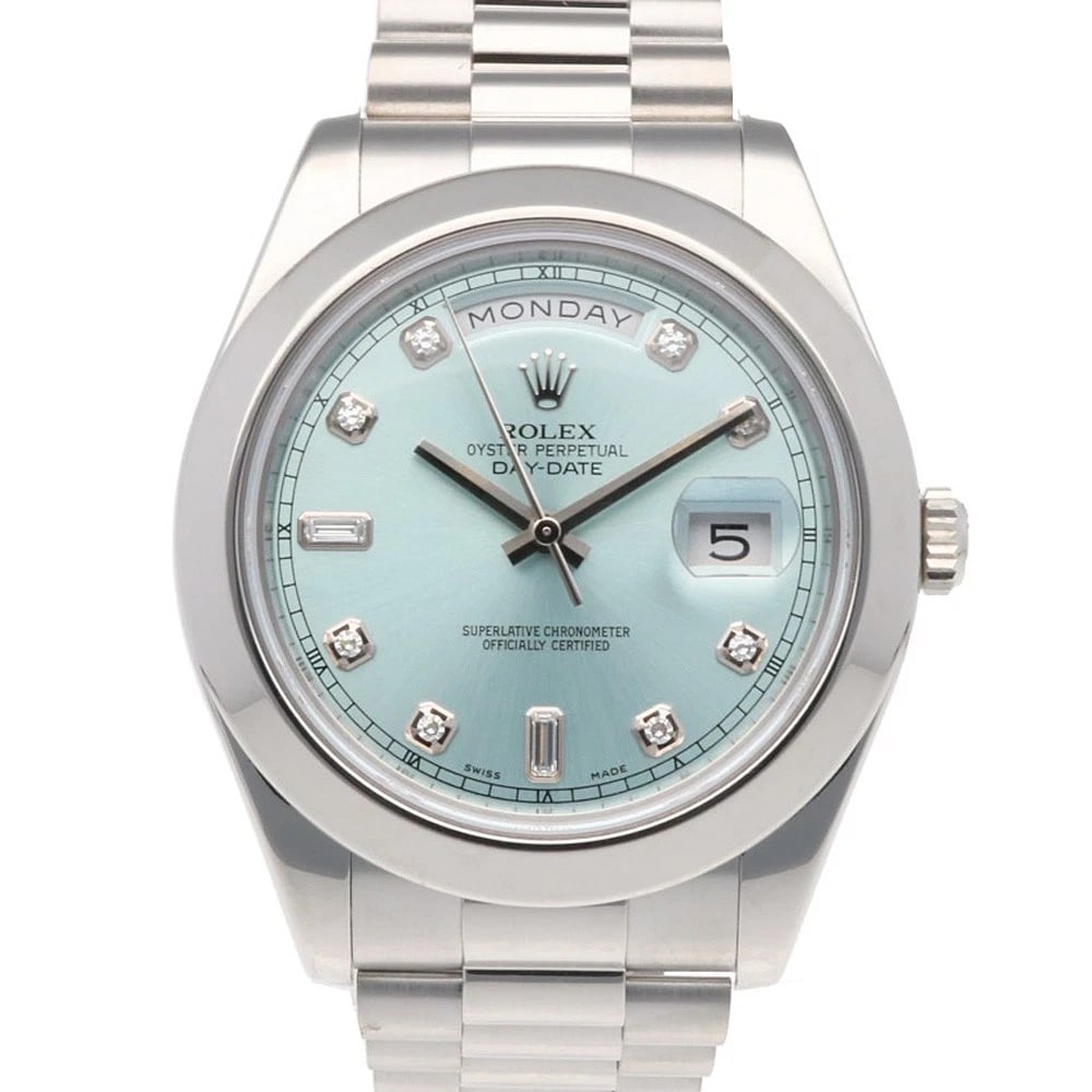 ROLEX DAY WATCHES PT950 PLATINUM WATCH (1 of 5)
