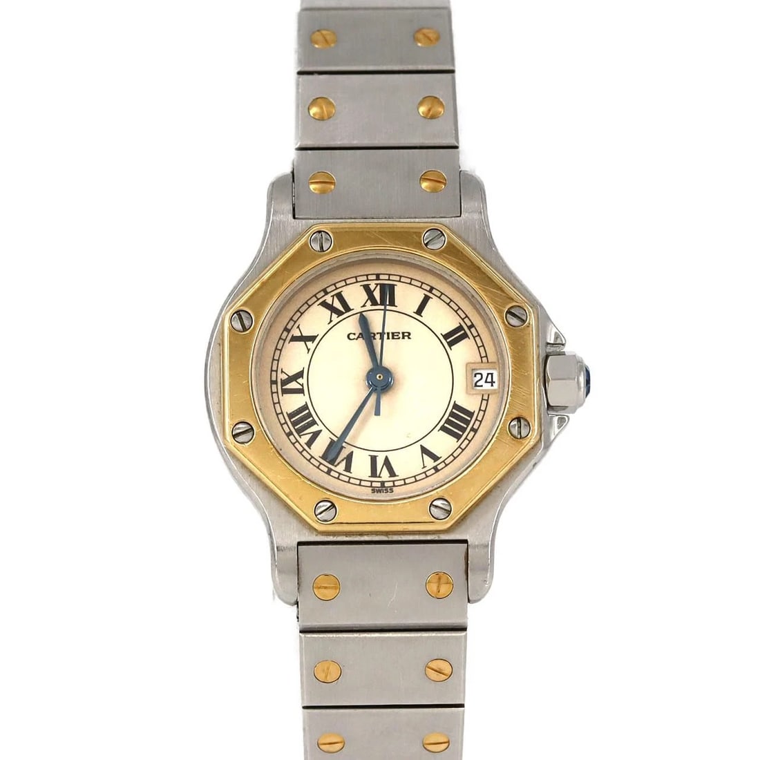 CARTIER SANTOS OCTAGON WATCH (1 of 5)