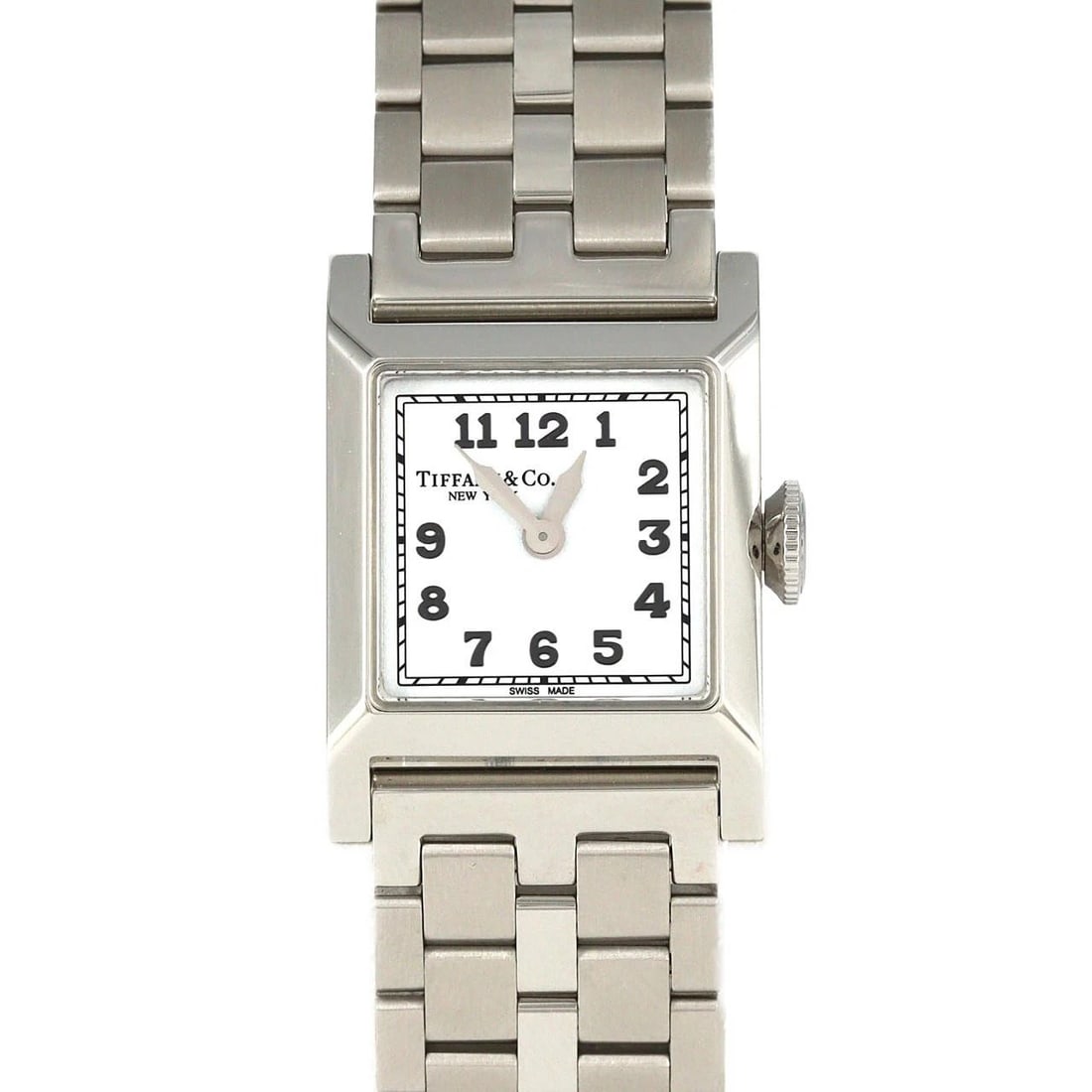 TIFFANY & CO STAINLESS STEEL WATCH (1 of 5)