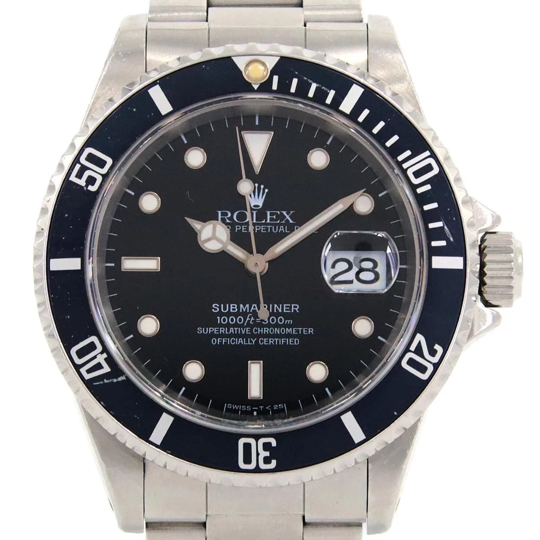 ROLEX SUBMARINER STAINLESS STEEL WATCH (1 of 4)
