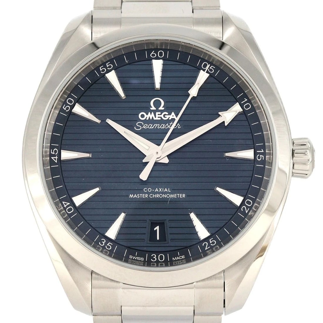 OMEGA SEAMASTER AQUA TERRA STAINLESS STEEL WATCH (1 of 3)