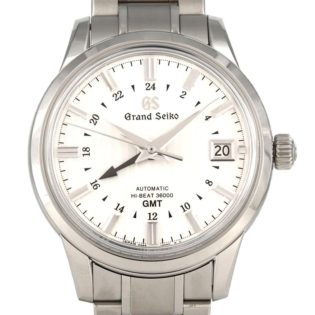 SEIKO GRAND WATCH: Seiko Grand Watch Brand: SEIKO Type: Wrist watch Material: Case: Stainless Steel Breath: Stainless Steel Color: Dial Color: Silver Size: Case diameter: Approx. 39.5 mm Max wrist circumference: 19