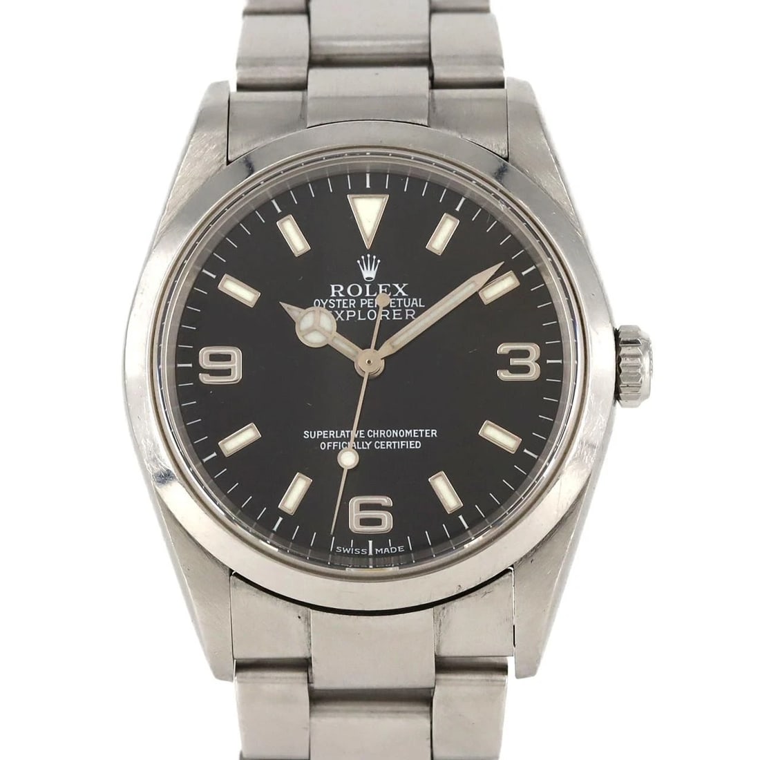 ROLEX EXPLORER STAINLESS STEEL WATCH (1 of 4)