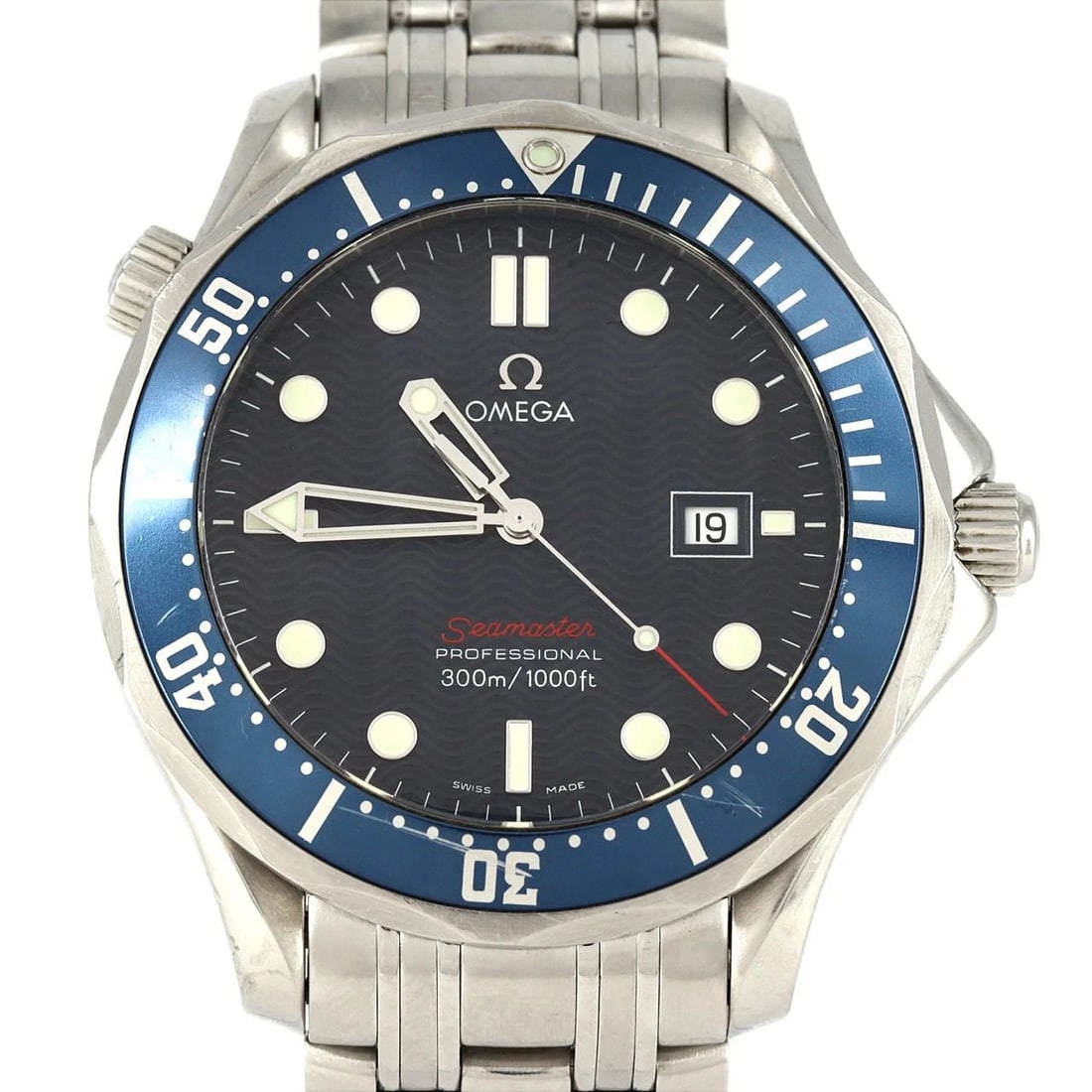 OMEGA SEAMASTER STAINLESS WATCH (1 of 4)