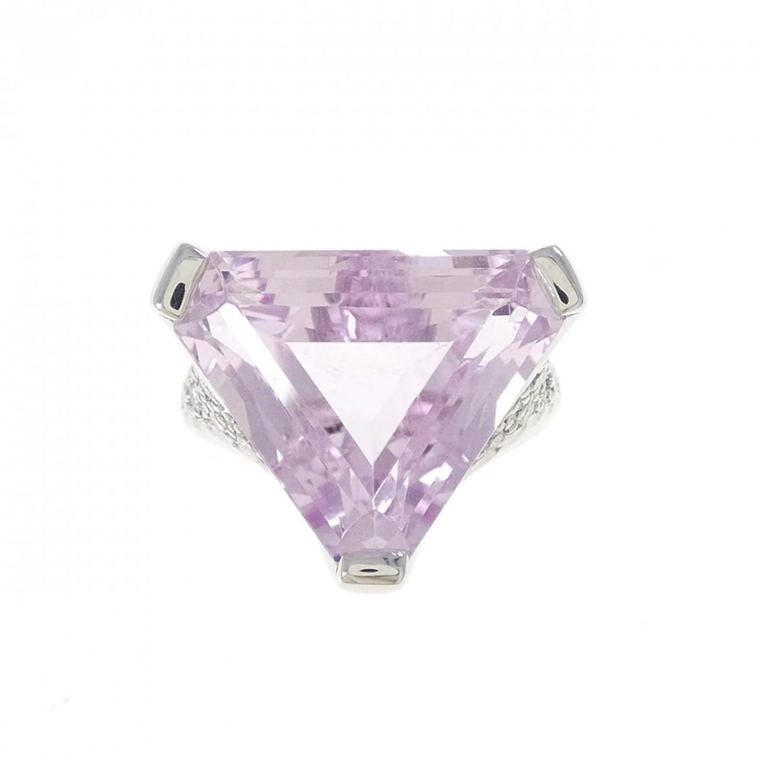 PT900 KUNZITE RING - 2