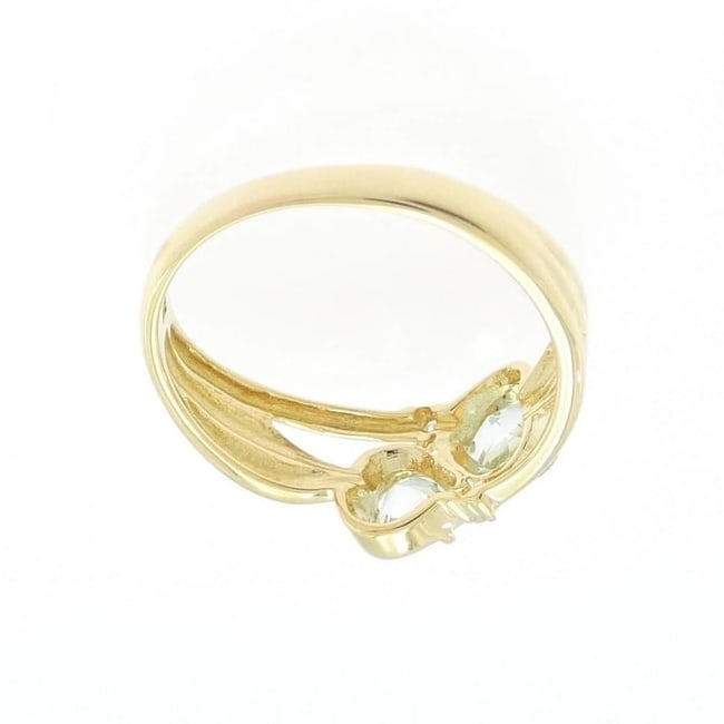 K18YG HEART AQUAMARINE RING: K18YG Heart Aquamarine Ring Brand: Unbranded Type: Ring Material: K18 Yellow Gold, Main Stone/Creation RUBY Color: yellow gold Size: HxW: 10.2mmx9.0mm Accessories: None Accessories Notice: