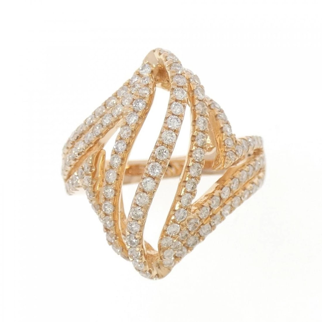 K18PG DIAMOND RING - 2