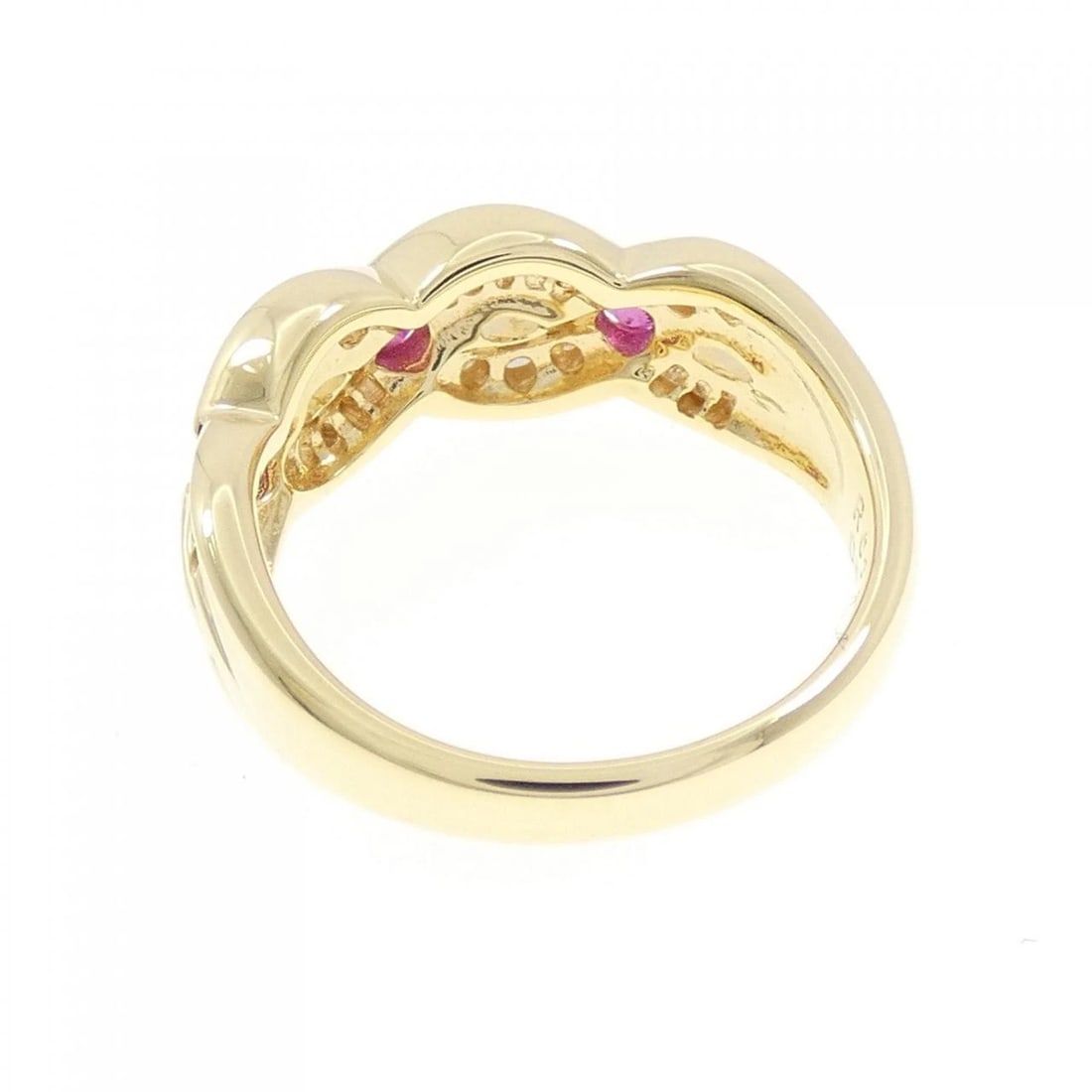 K18YG RUBY RING - 3