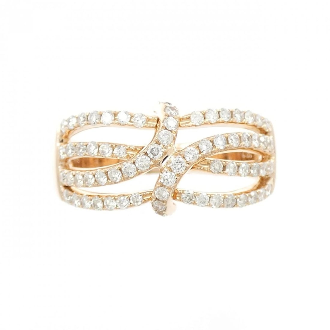 K18PG DIAMOND RING - 2