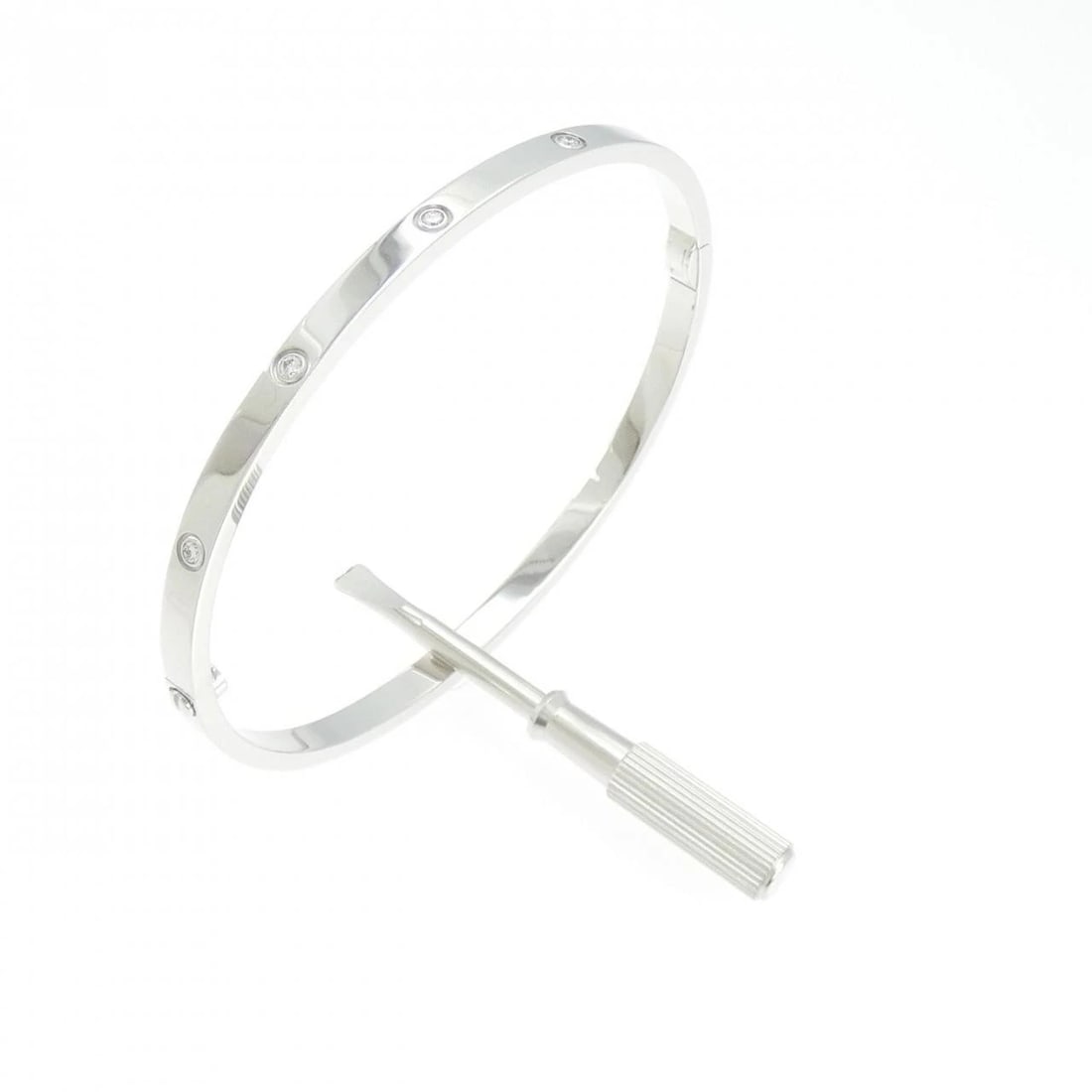 CARTIER LOVE BRACELET SMALL 10P (1 of 2)