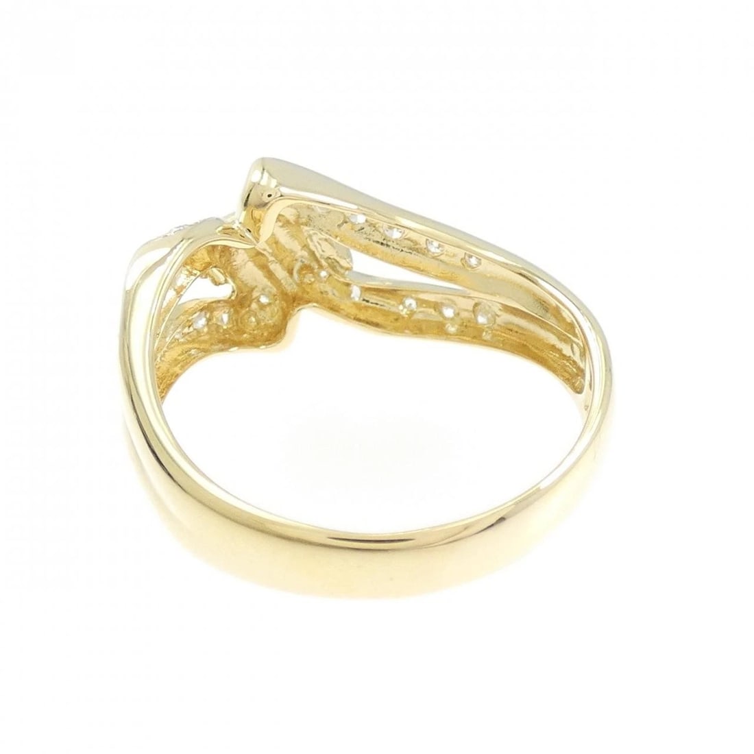 750YG DIAMOND RING - 3