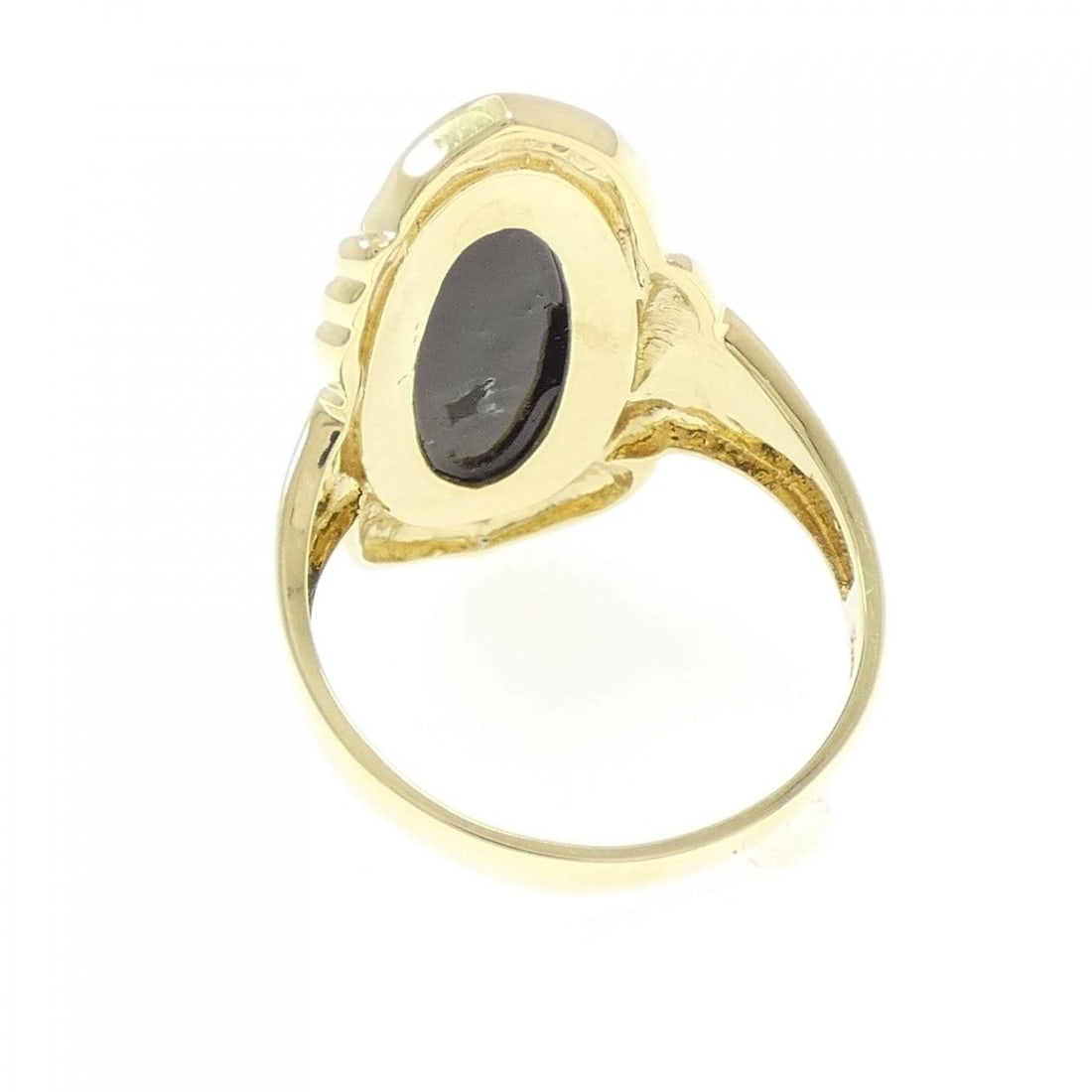 K18YG ONYX RING - 3