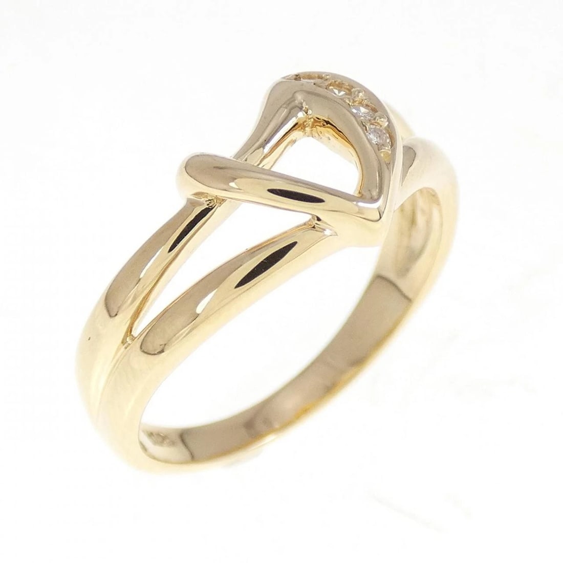 K18YG DIAMOND RING: K18YG Diamond Ring Brand: Unbranded Type: Ring Material: K18 Yellow Gold, Main Stone/Creation Natural Color: Yellow Gold Size: 6-6.5 (US size) Accessories: None Accessories Notice: When pu
