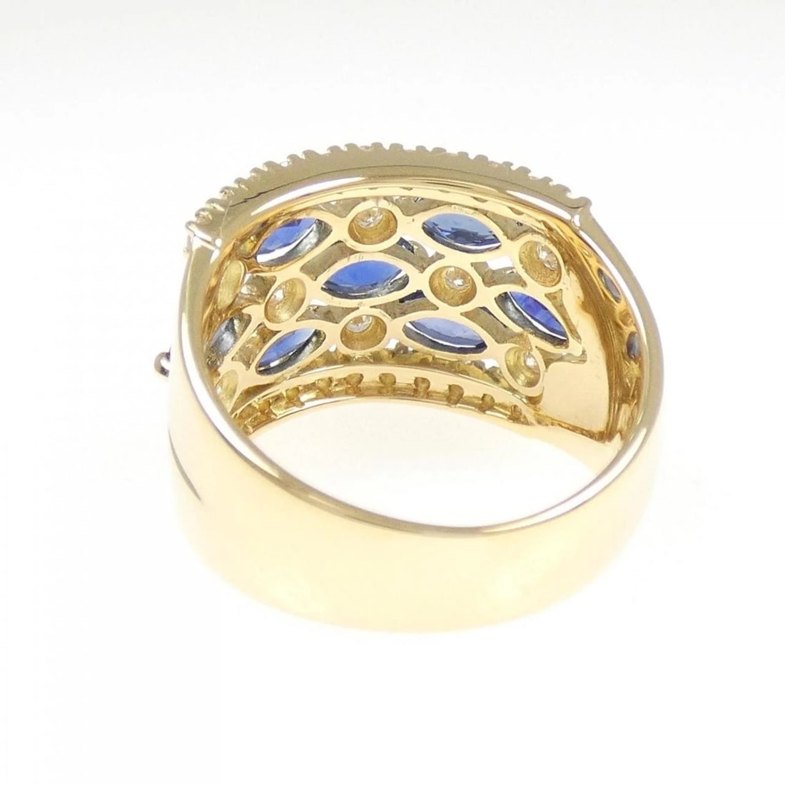 K18YG SAPPHIRE RING - 3