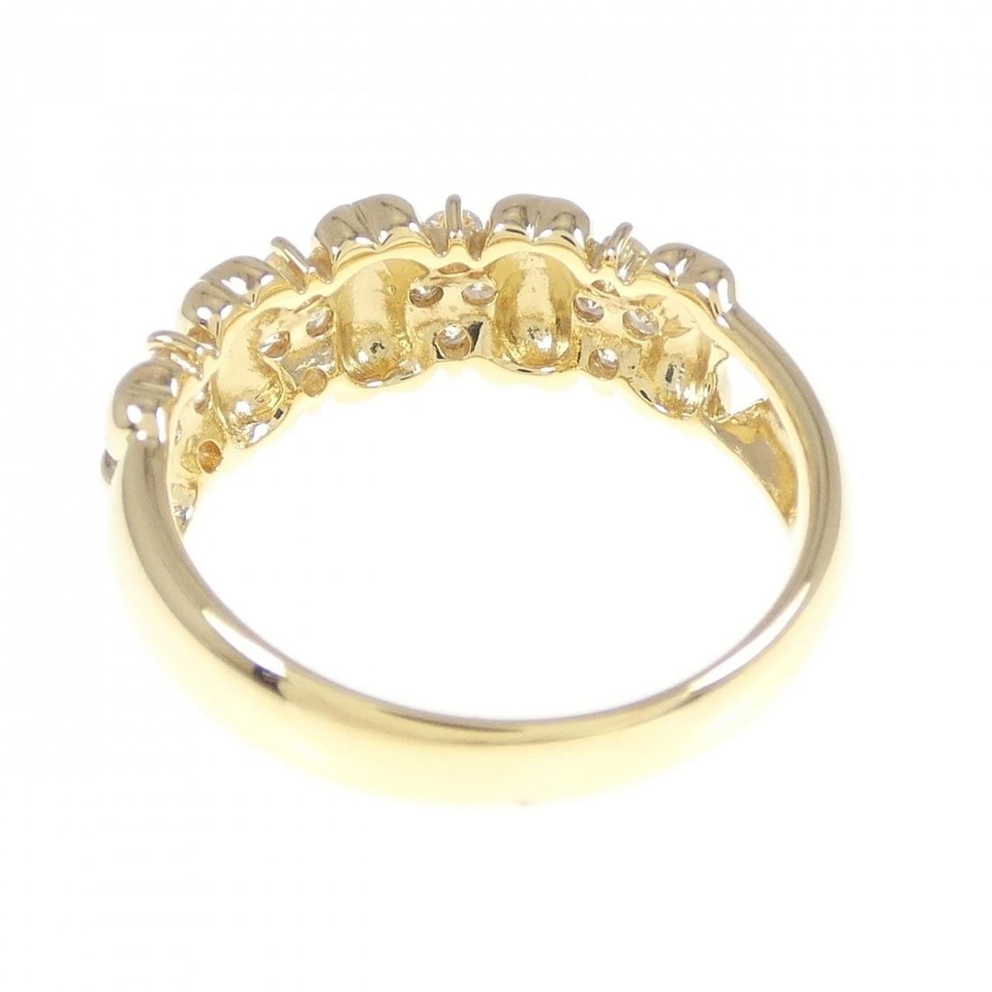 K18YG DIAMOND RING - 3