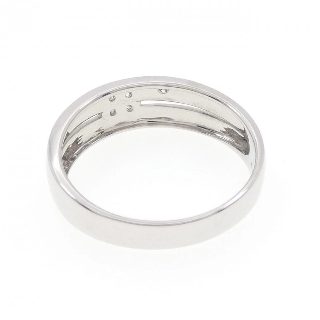 K18WG DIAMOND RING - 3