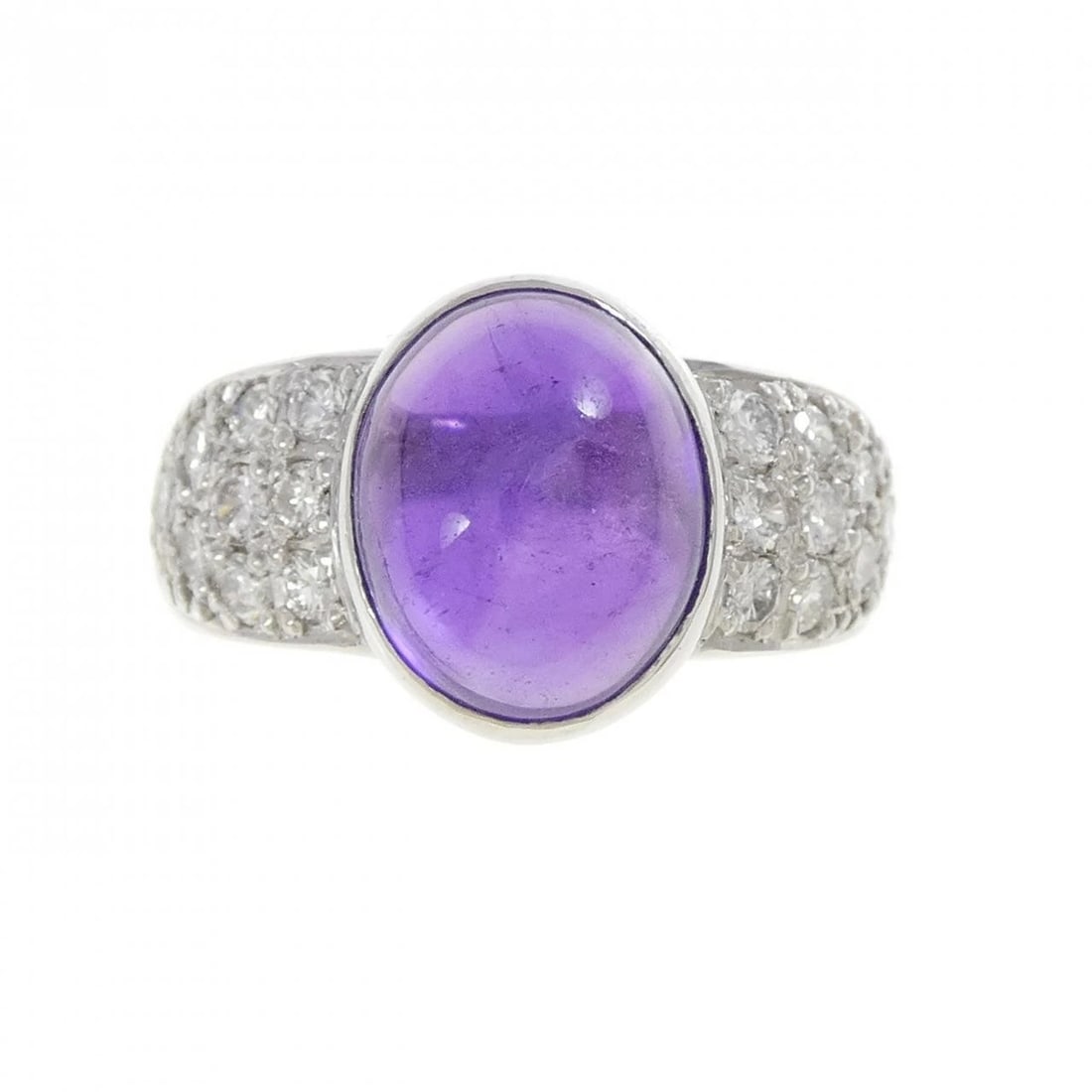 PT900 AMETHYST RING - 2