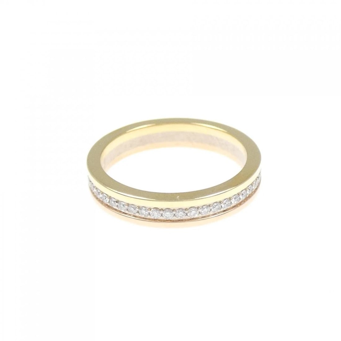 CARTIER LOUIS VENDOME RING: Cartier Louis VENDOME Ring Brand: Cartier Type: Ring Material: 750 Yellow Gold 750 White Gold 750 Pink Gold, Main Stone/Creation Natural Color: Yellow, White,Pink Gold Size: 3.5-4 (US size) 