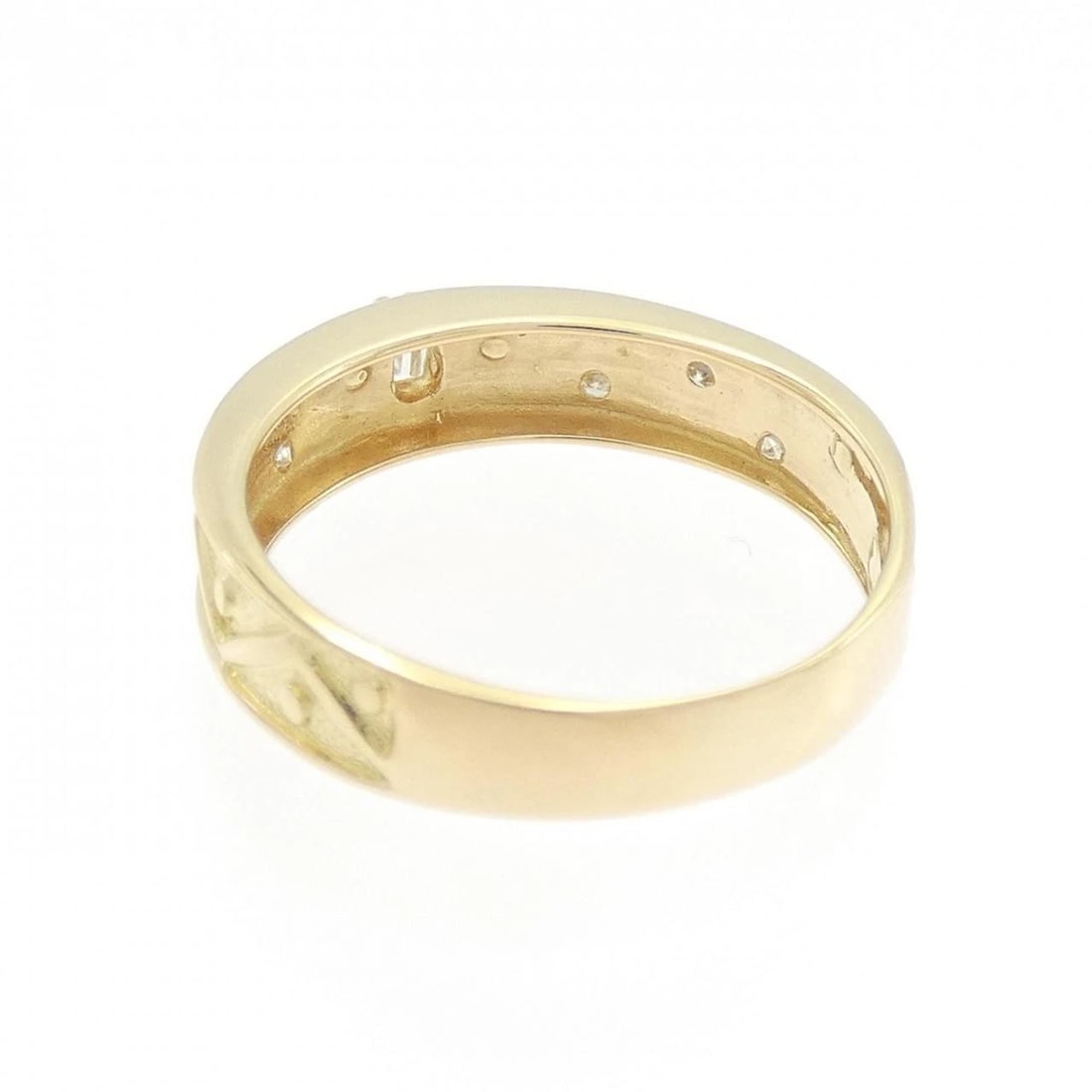 K18YG DIAMOND RING - 3