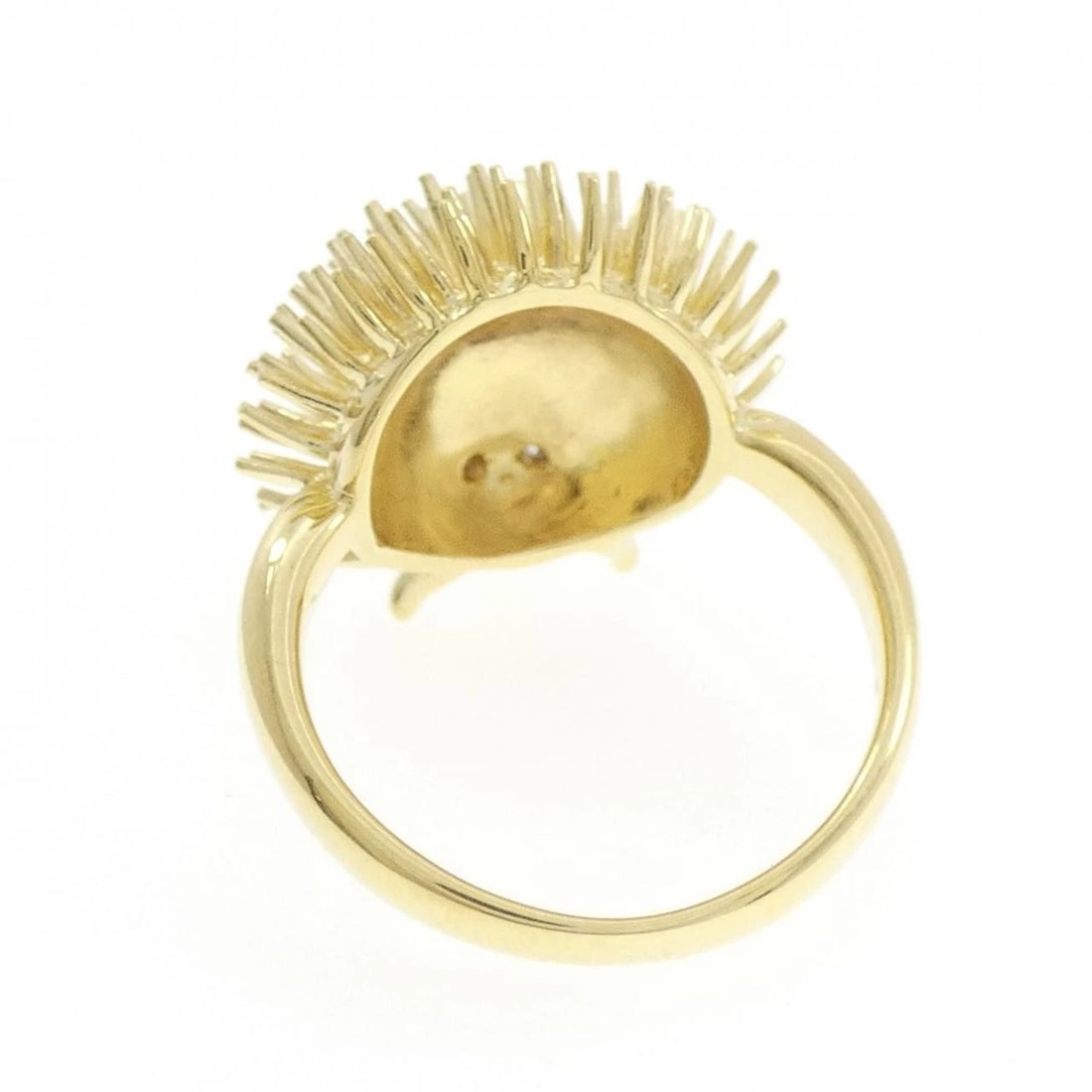 K18YG HEDGEHOG DIAMOND RING - 3