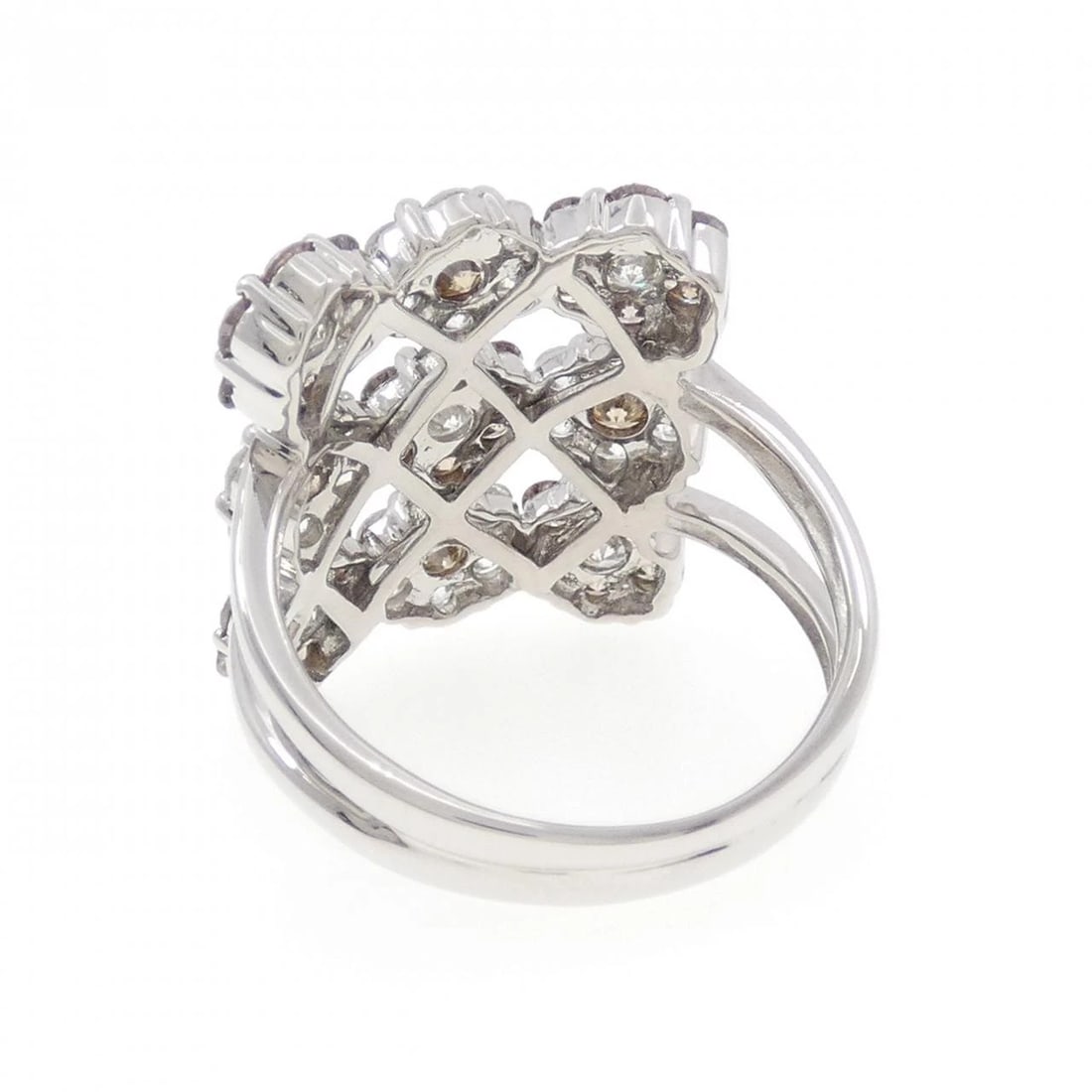 750WG DIAMOND RING - 3