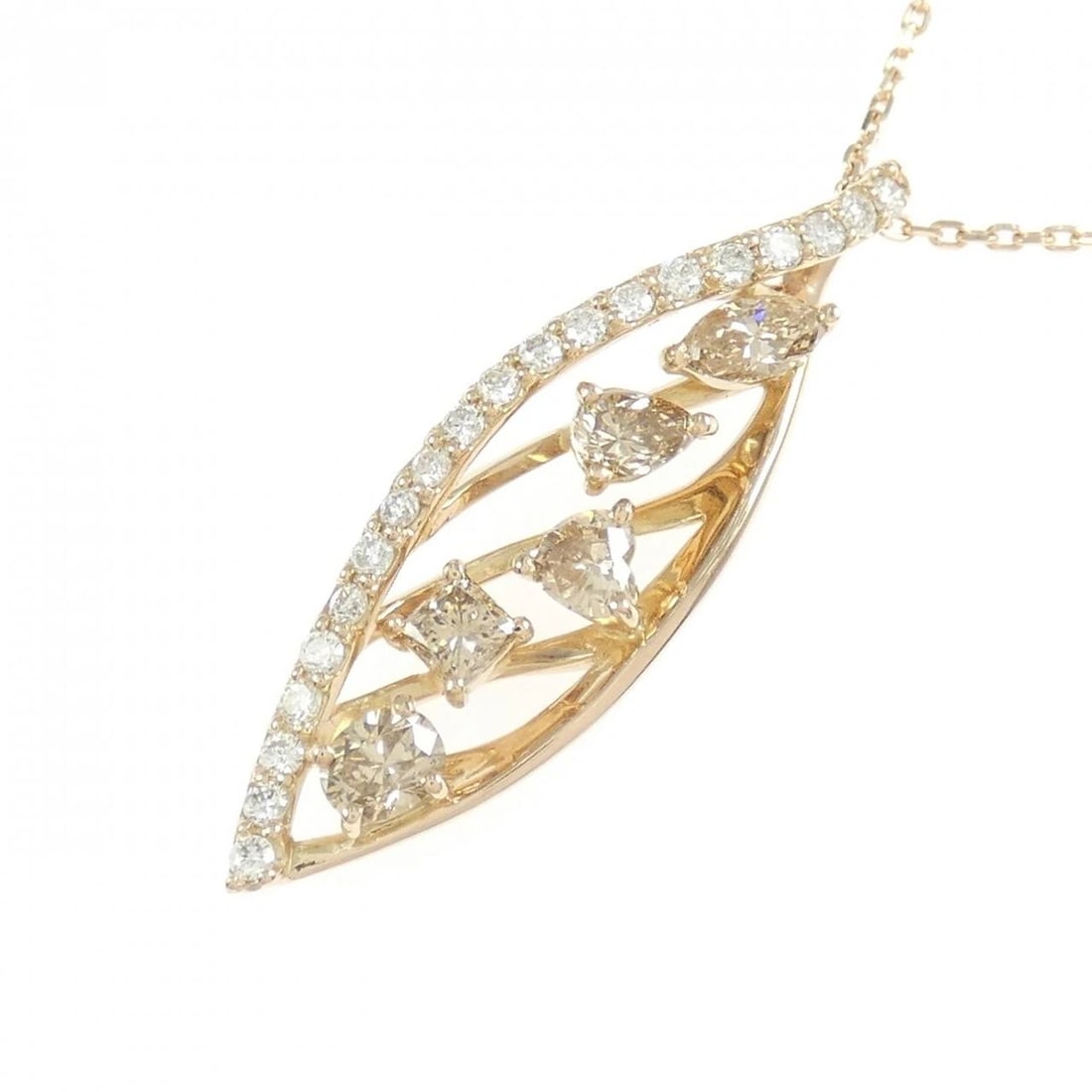 K18PG DIAMOND NECKLACE - 3