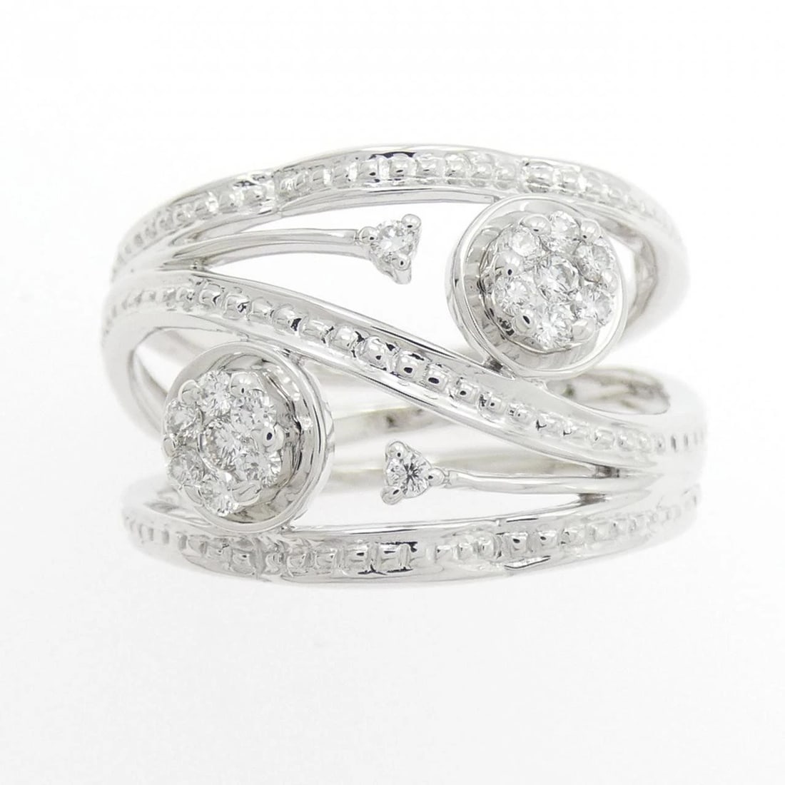 750WG DIAMOND RING - 2