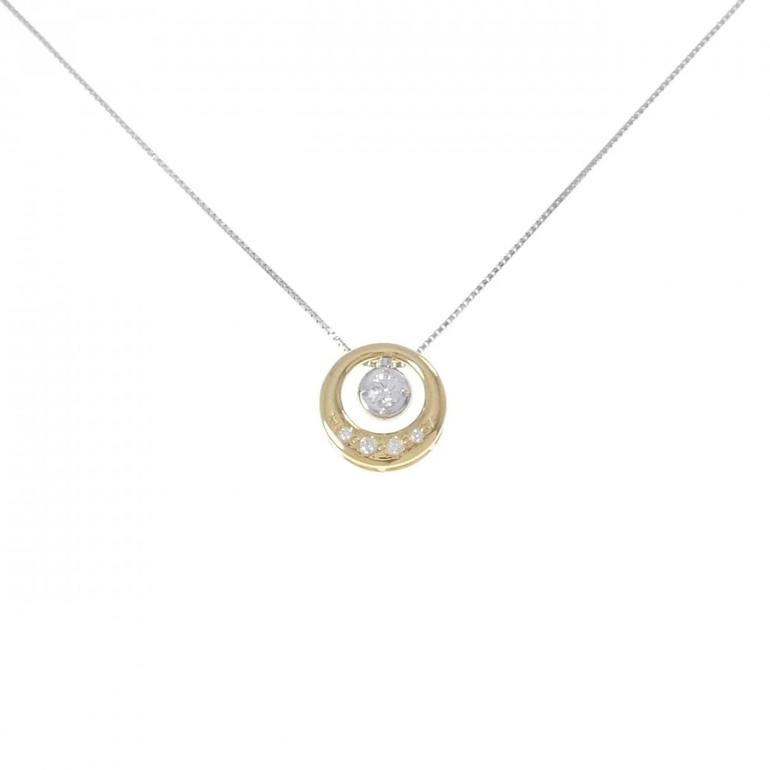 TASAKI DIAMOND NECKLACE: TASAKI Diamond Necklace Brand: TASAKI Type: Necklace Material: 750 White Gold 750 Yellow Gold K18 White Gold, Main Stone/Creation Natural Color: None Size: 45cm,ActualSize Diameter: 13.9mm