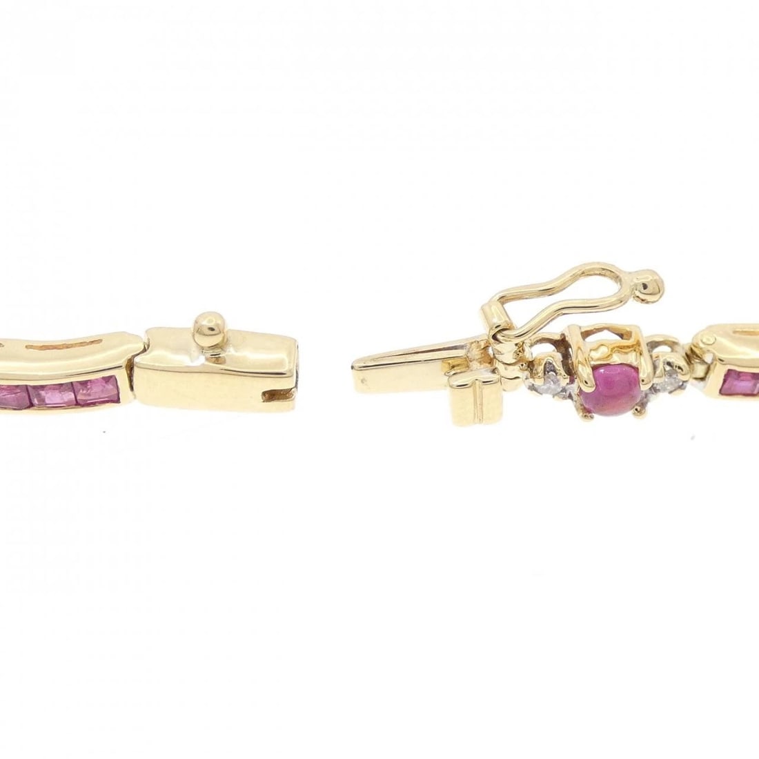 750YG RUBY BRACELET - 4