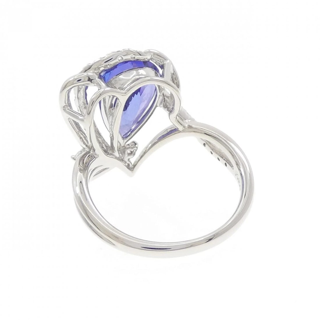 PT900 TANZANITE RING - 3
