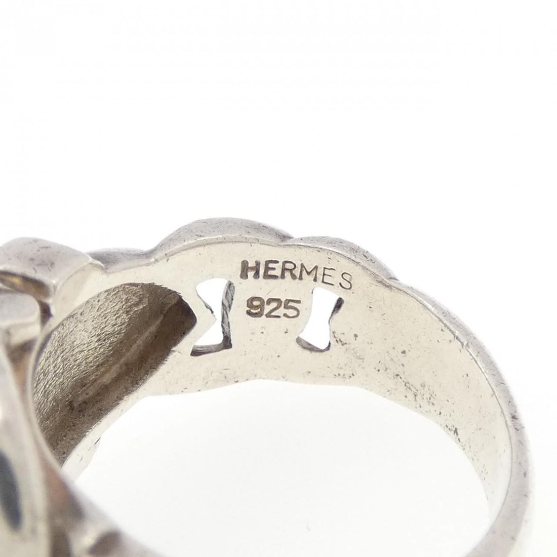 HERMES BOOKLE SELLIER RING - 4