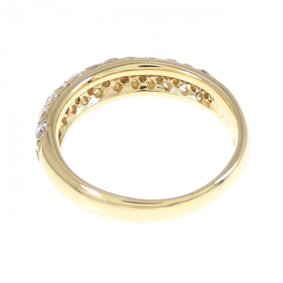 K18YG DIAMOND RING - 3