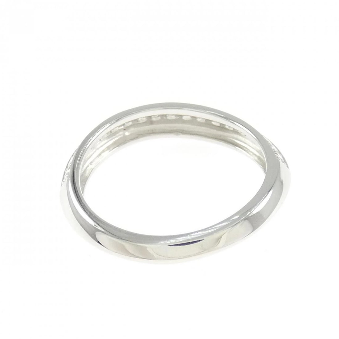 K18WG DIAMOND RING - 3