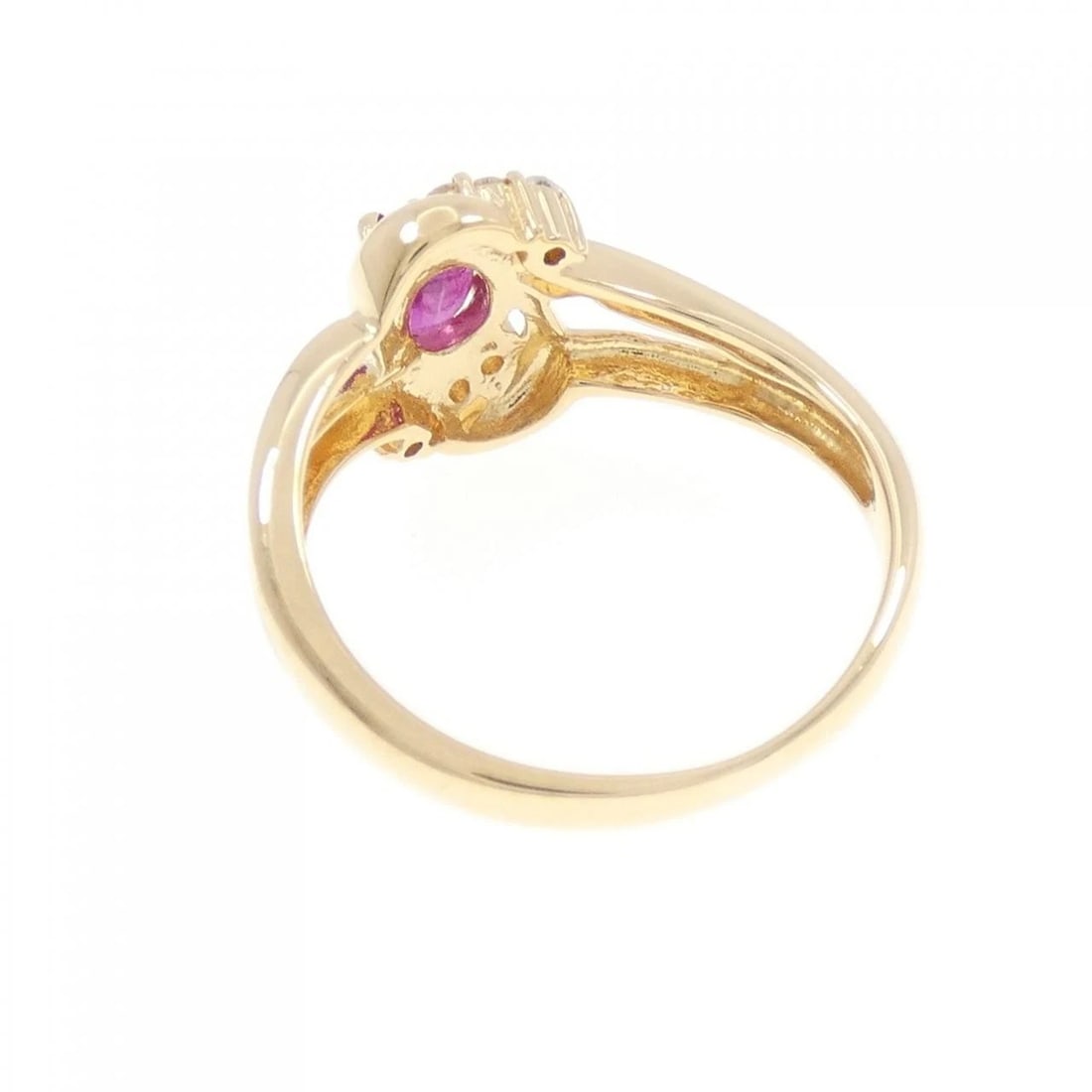 K18YG RUBY RING - 3
