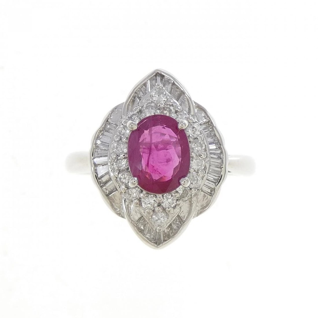 PT900 RUBY RING - 2