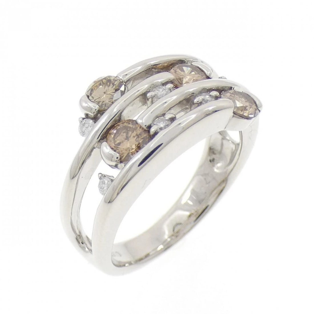 PT900 DIAMOND RING: PT900 Diamond Ring Brand: Unbranded Type: Ring Material: Platinum 900, Main Stone/Creation Natural Color: Silver Size: 6.5 (US size) Accessories: None Accessories Notice: When purchasing