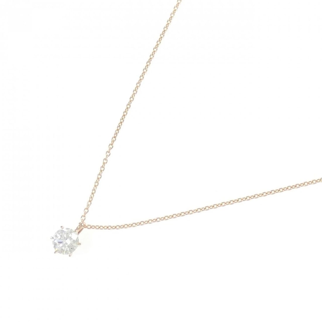 K18PG DIAMOND NECKLACE - 2