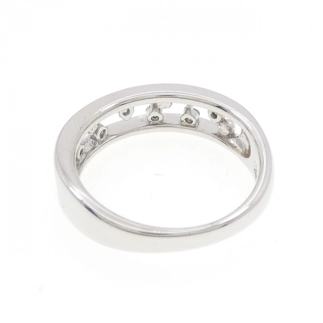 K18WG DIAMOND RING - 3