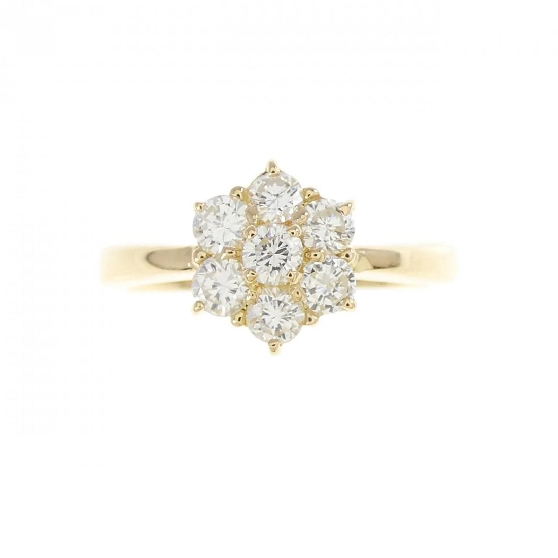 K18YG DIAMOND RING - 2
