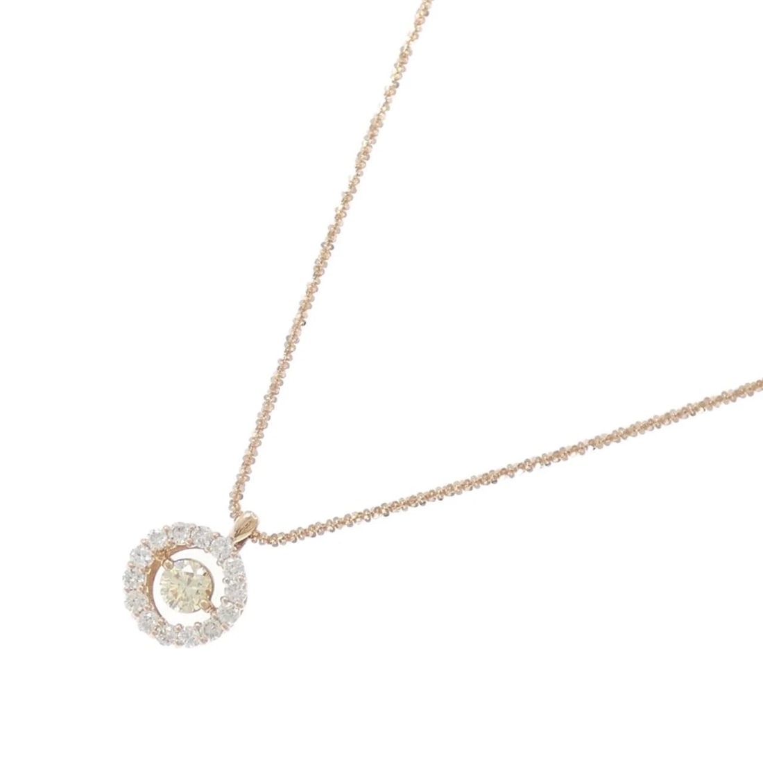 K18PG DIAMOND NECKLACE - 2