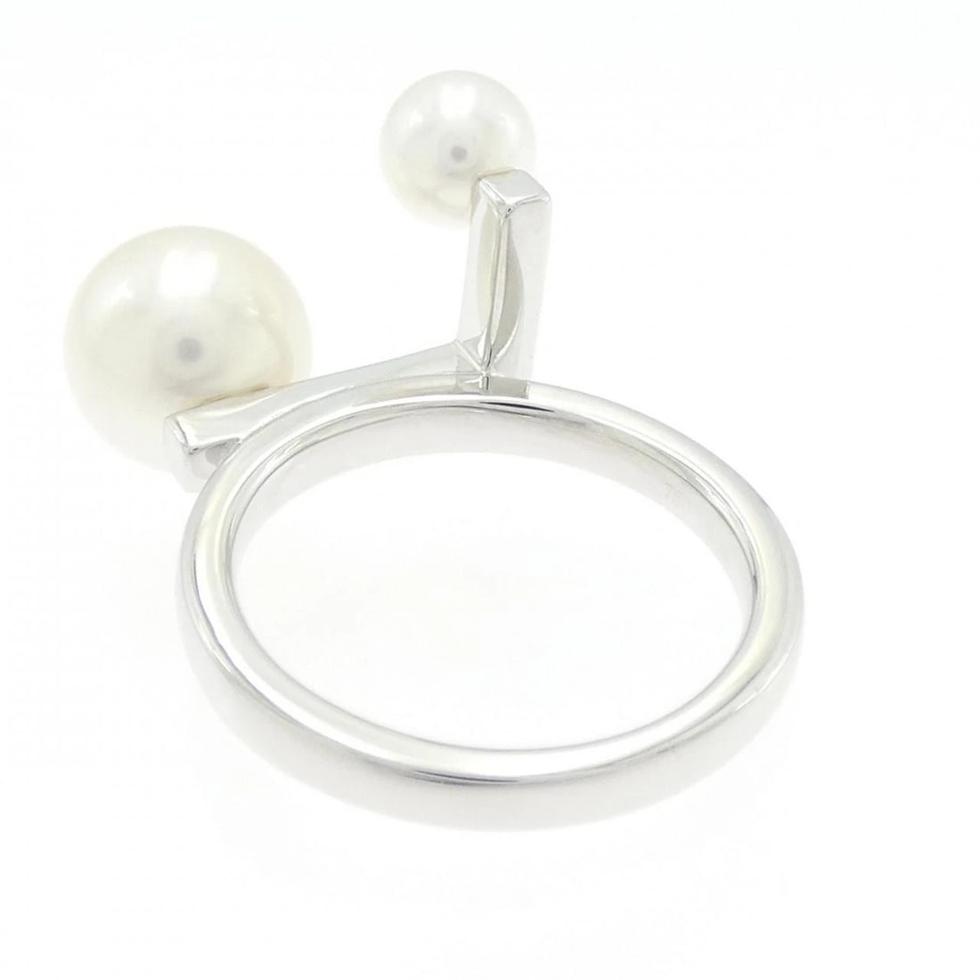 TASAKI BALANCE NOTE PAVE RING - 3