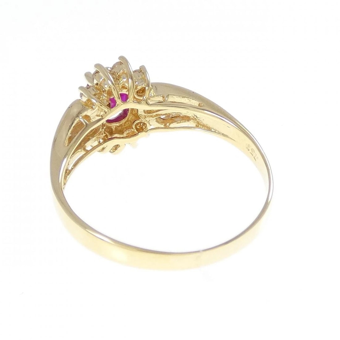 750YG RUBY RING - 3