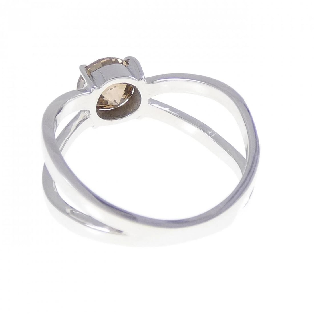 K18WG DIAMOND RING - 3