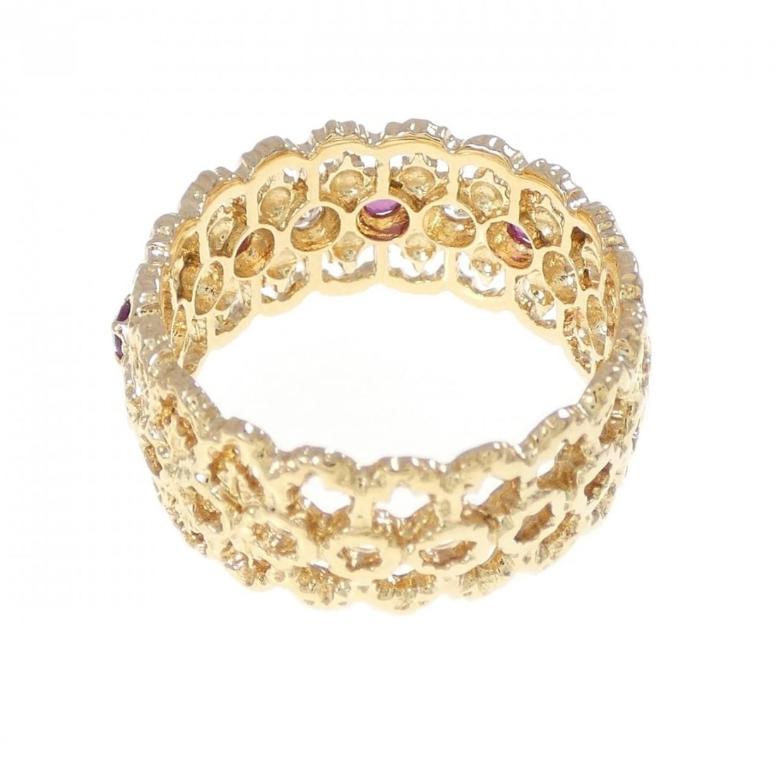 K18YG RUBY RING - 3