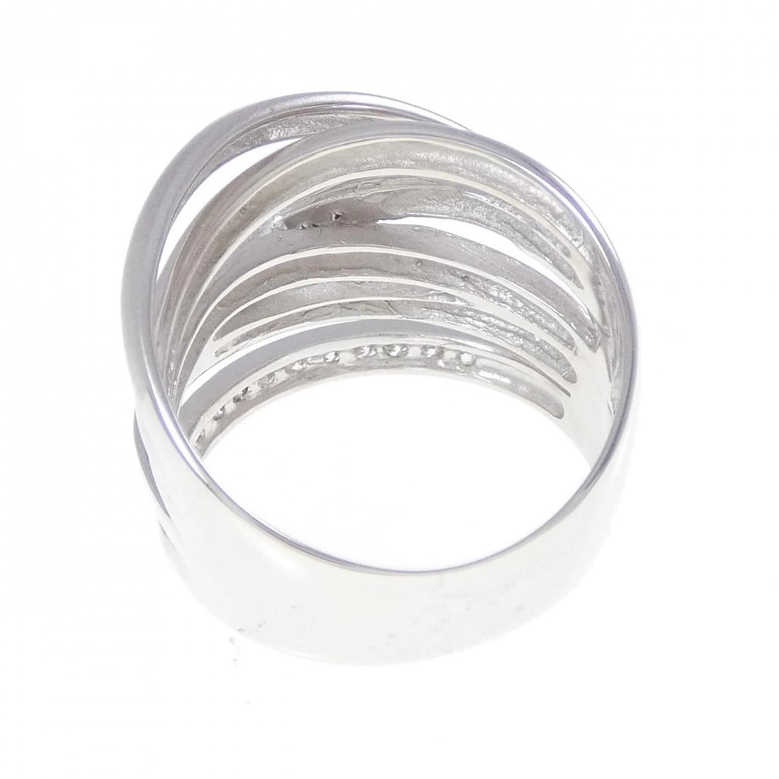 K18WG DIAMOND RING - 3