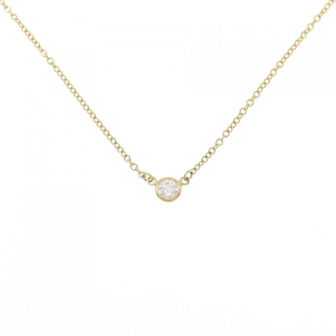 TIFFANY & CO. BY THE YARD NECKLACE: Tiffany & Co. By the Yard Necklace Brand: Tiffany Type: Necklace Material: 750 Yellow Gold, Main Stone/Creation Natural Color: Yellow Gold Size: 40cm,ActualSize Diameter: 3.9mm Chain Max. W: