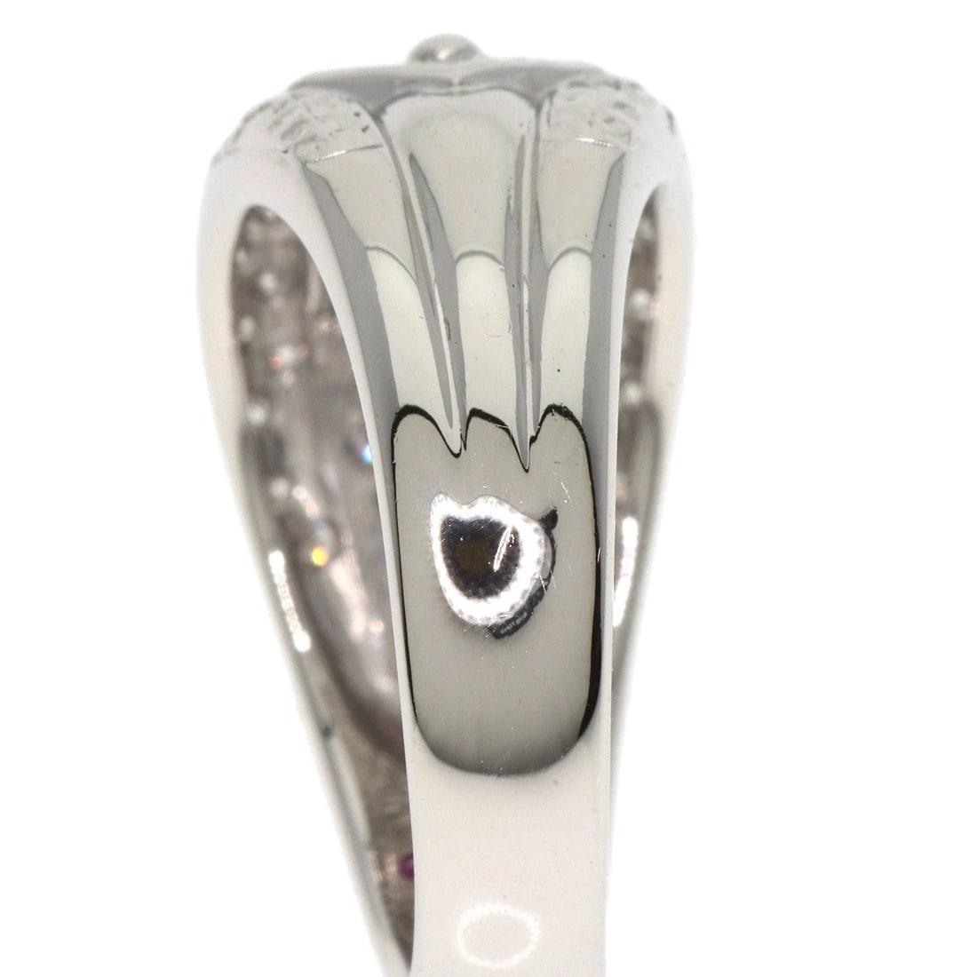 TASAKI RUBY DIAMOND RING PLATINUM PT900 - 4