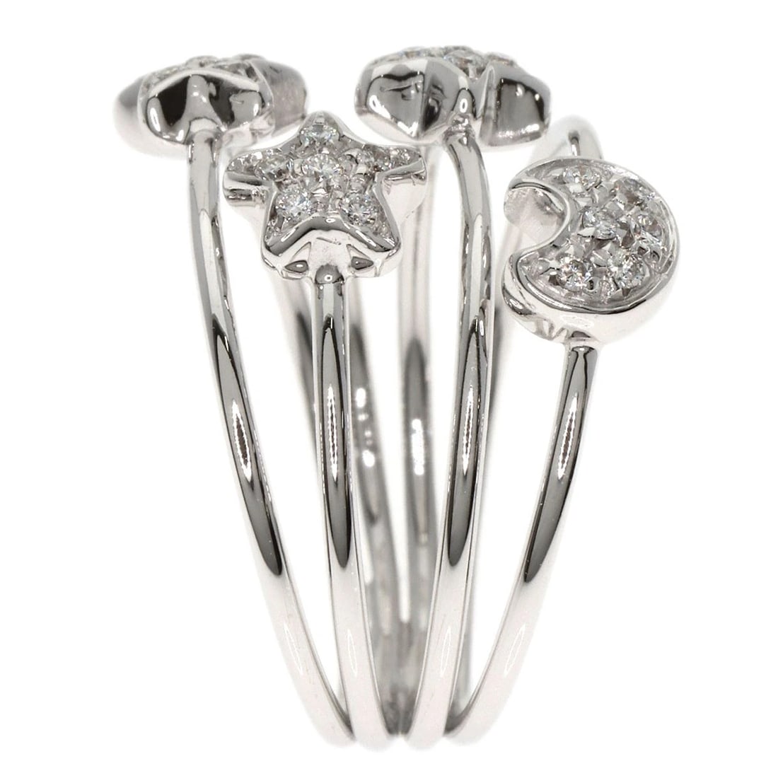 PONTE VECCHIO MOONSTAR DIAMOND RING - 3